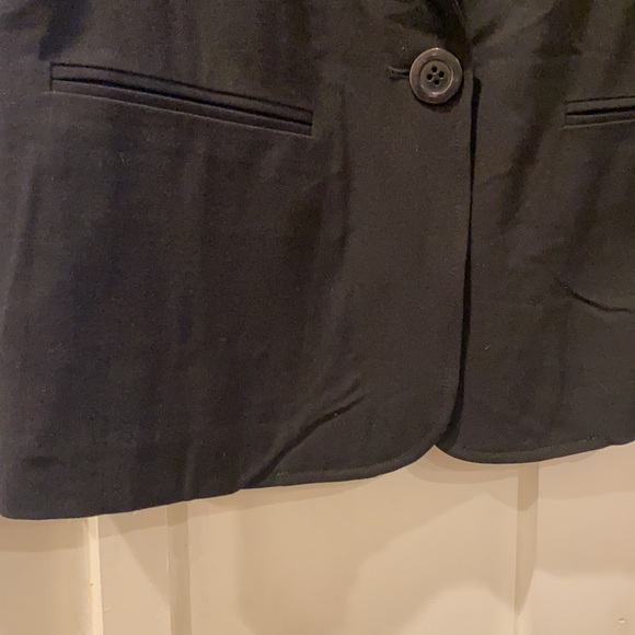 Dana Buchman Black Button Blazer - Picture 7 of 8